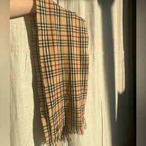 Vintage Plaid Scarf